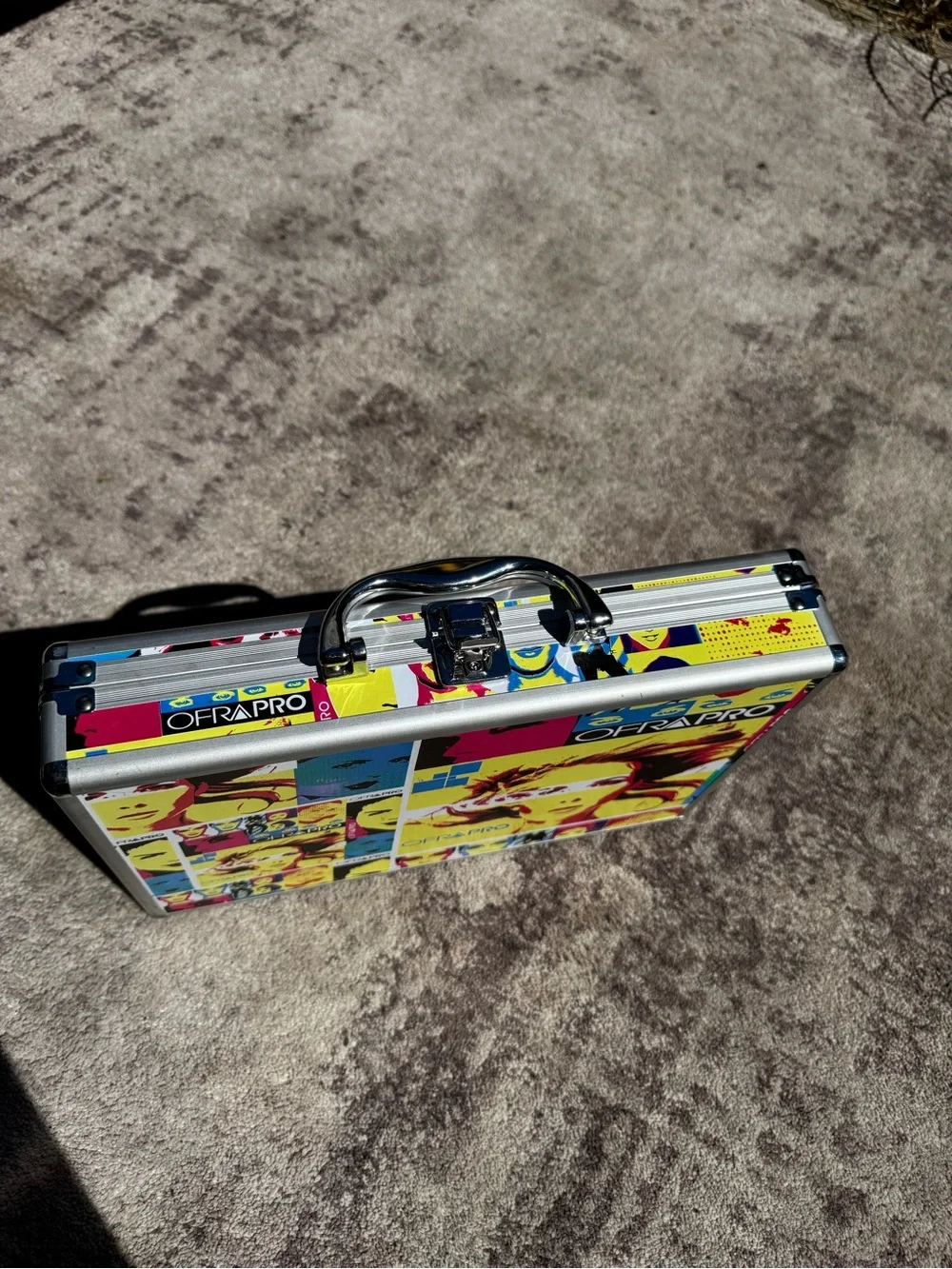 OFRA Pop Art Makeup Case - Yellow, Pink, Blue, Black